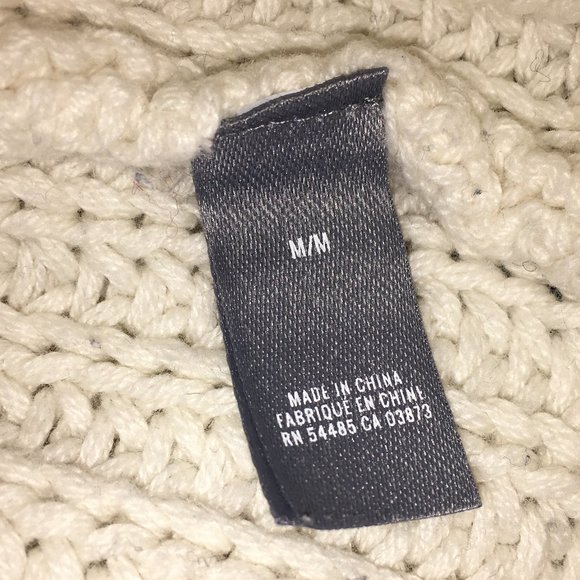 Cross Front Lace-Up Chunky Knit Sweater Plunge V - Picture 5 of 6